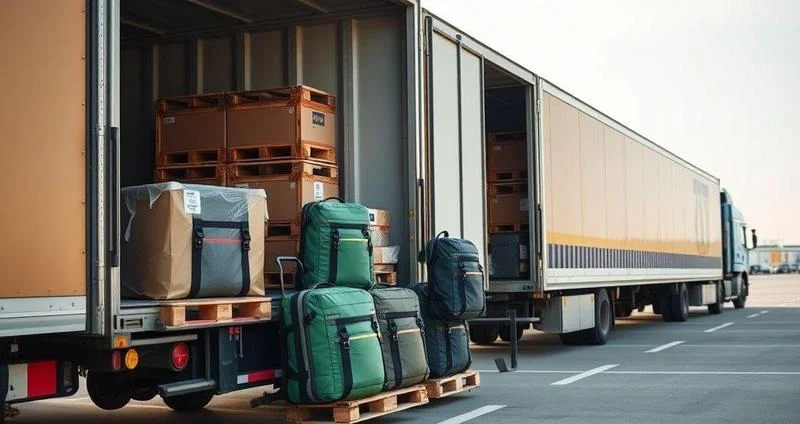 Bagagem desacompanhada importação