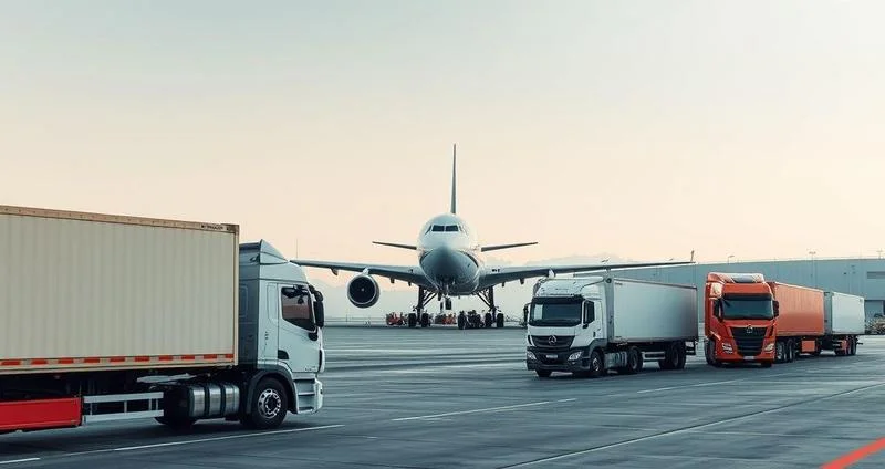 Transporte de mudança internacional